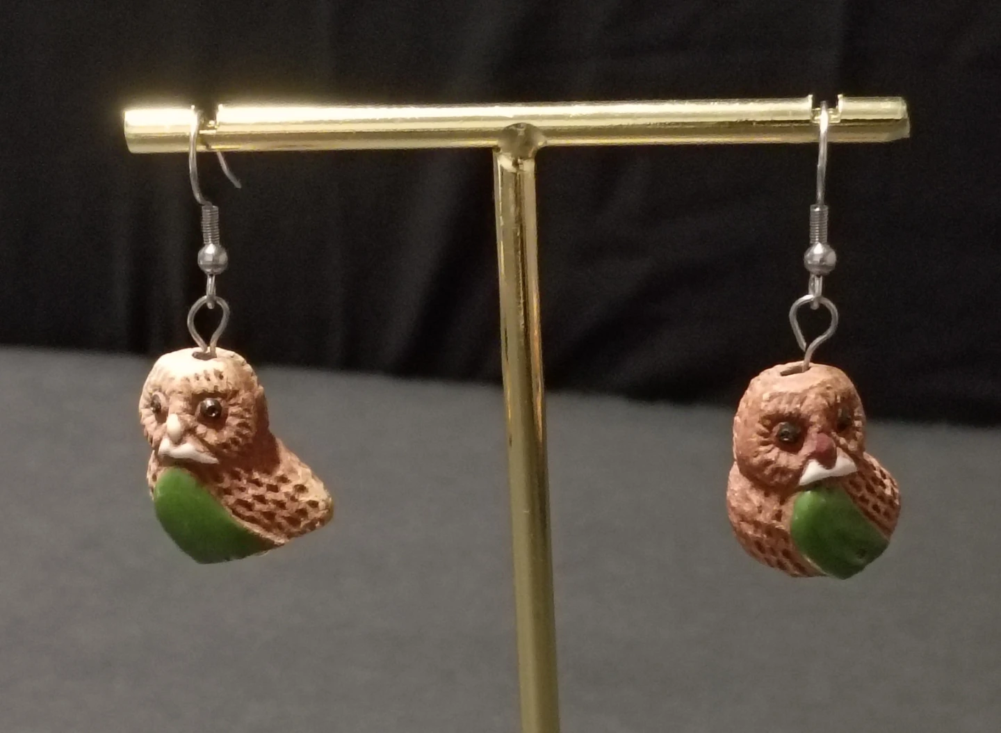 Handmade Owl Earrings
