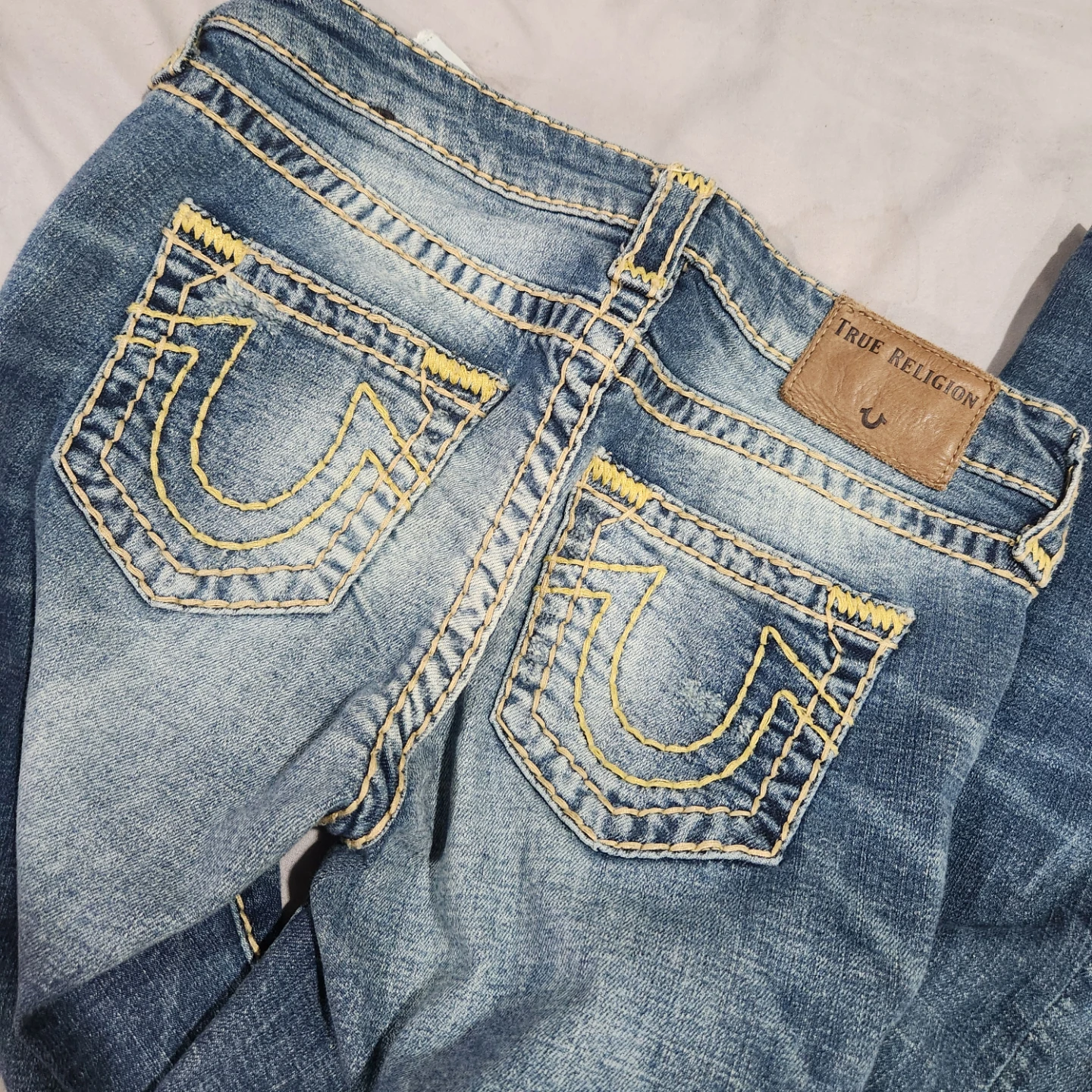 Y2K RARE True Religion Mid Rise Straight Jeans - photo 4