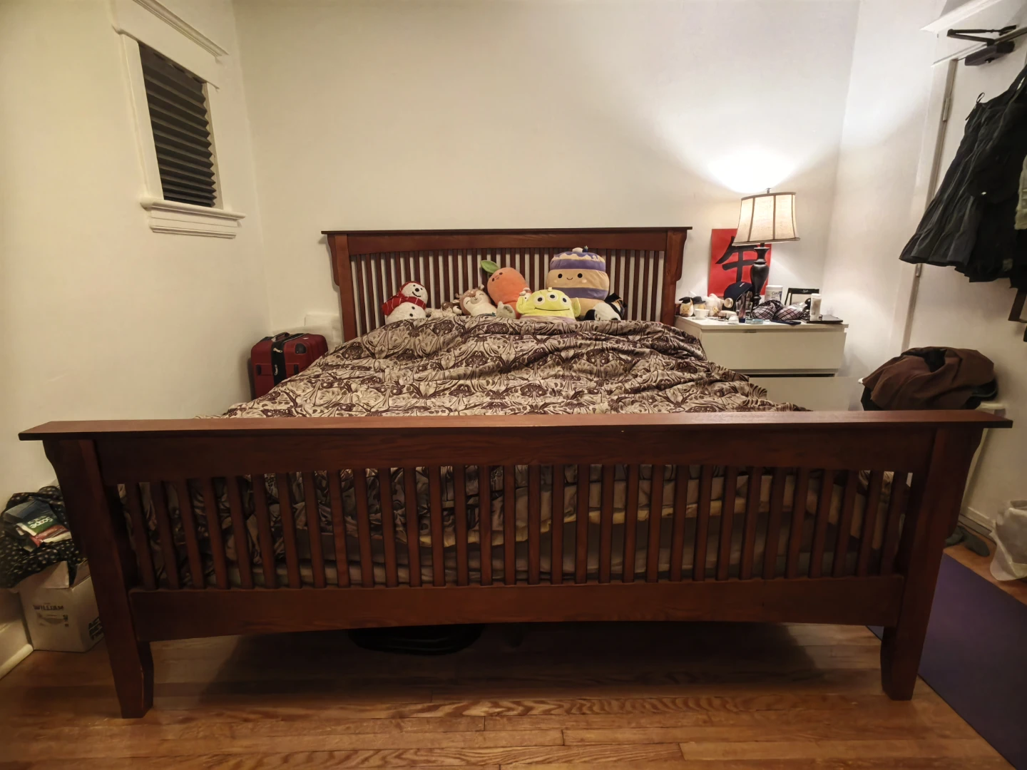 Wooden King Slat Bed Frame