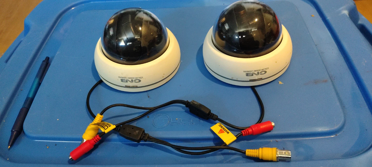 CNB Color Dome Security Cameras (2-Pack)