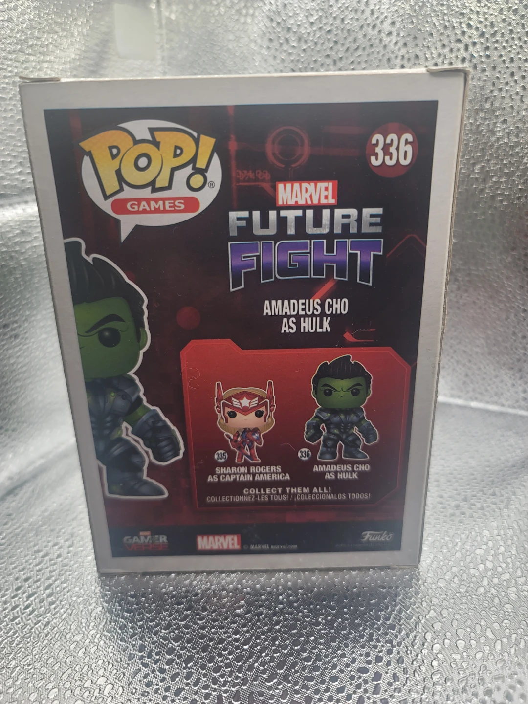 Funko Pop! Marvel Future Fight Amadeus Cho As Hulk #336 - photo 3