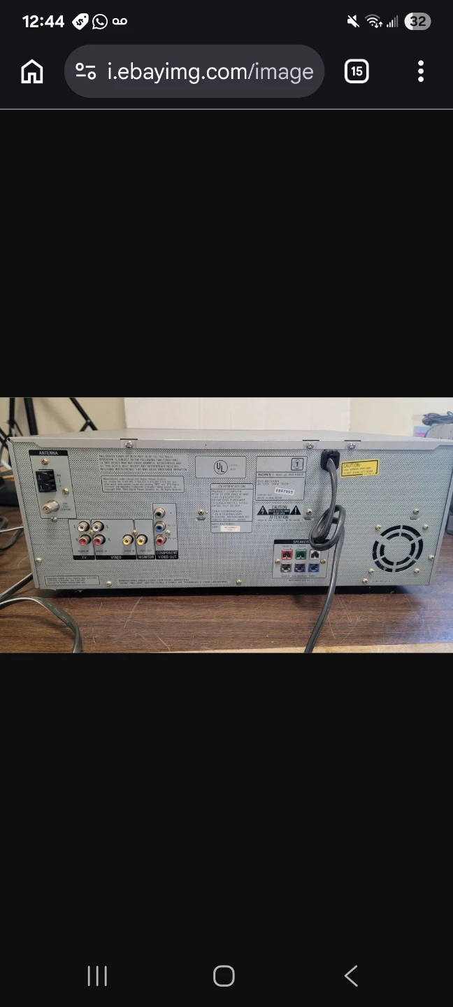 Sony AVD-K800P 5 Disc CD/DVD Player 5.1 Ch Home Theater Receiver - photo 2