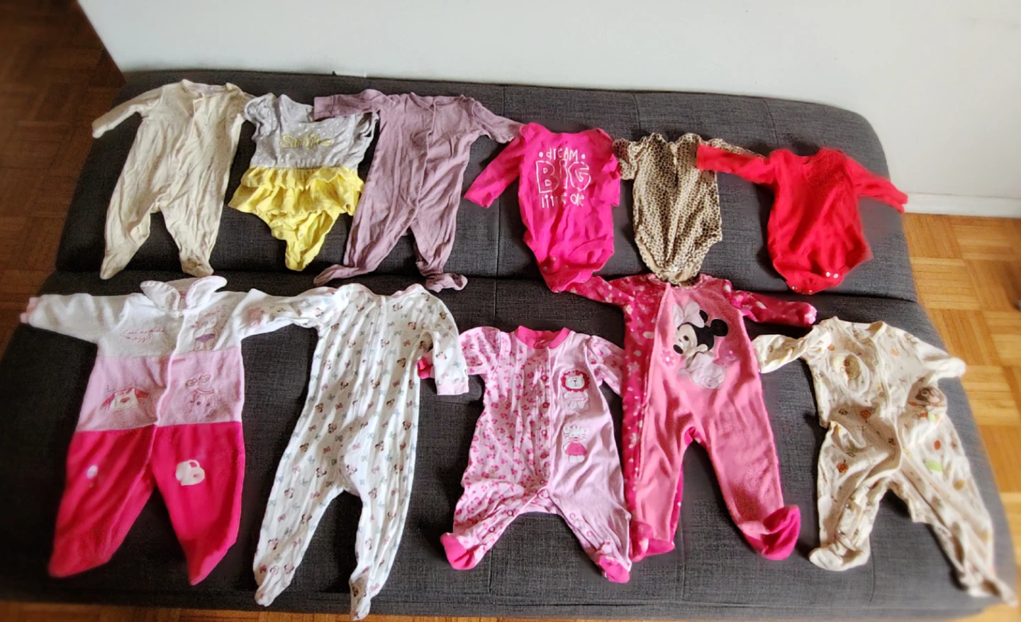 Huge lot of baby girl clothes aged 0-9 months - photo 4