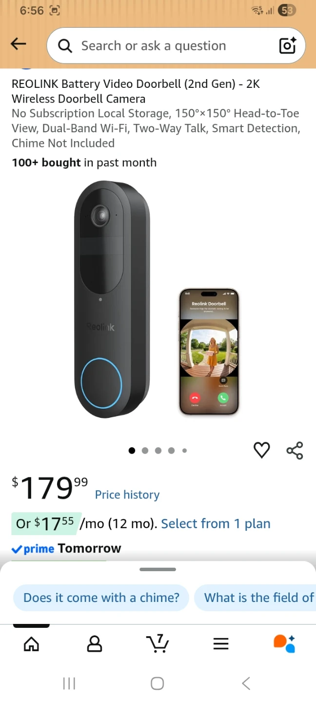 Reolink Battery Video Doorbell & Home Hub - photo 4