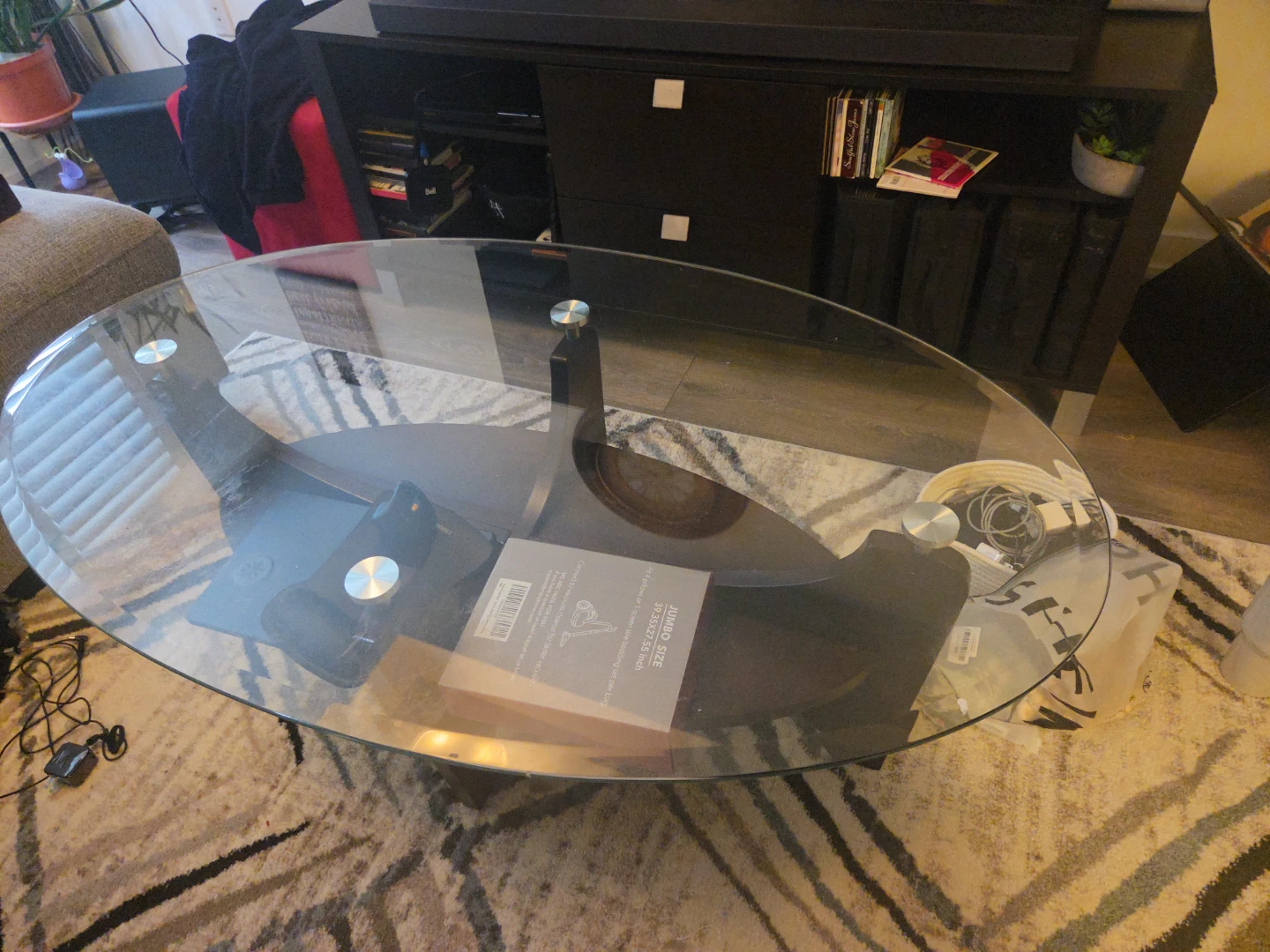 Glass top Coffee table - photo 2