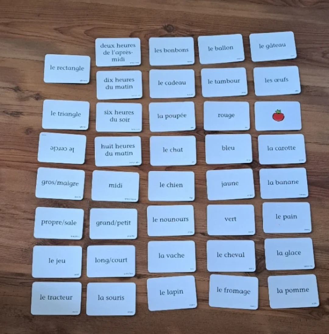 French & English Learning Flashcards - photo 2