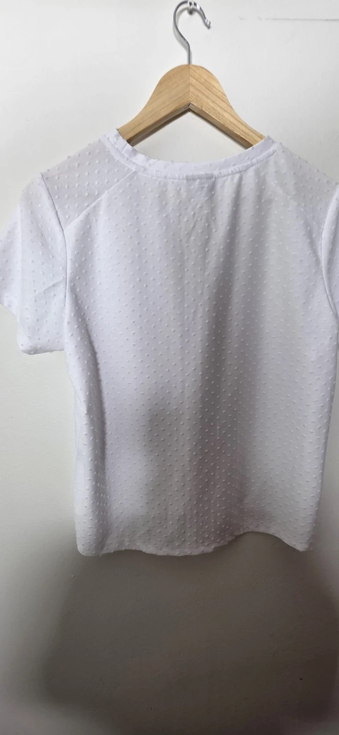ICÔNE PAR SIMONS White Textured T-Shirt - photo 2