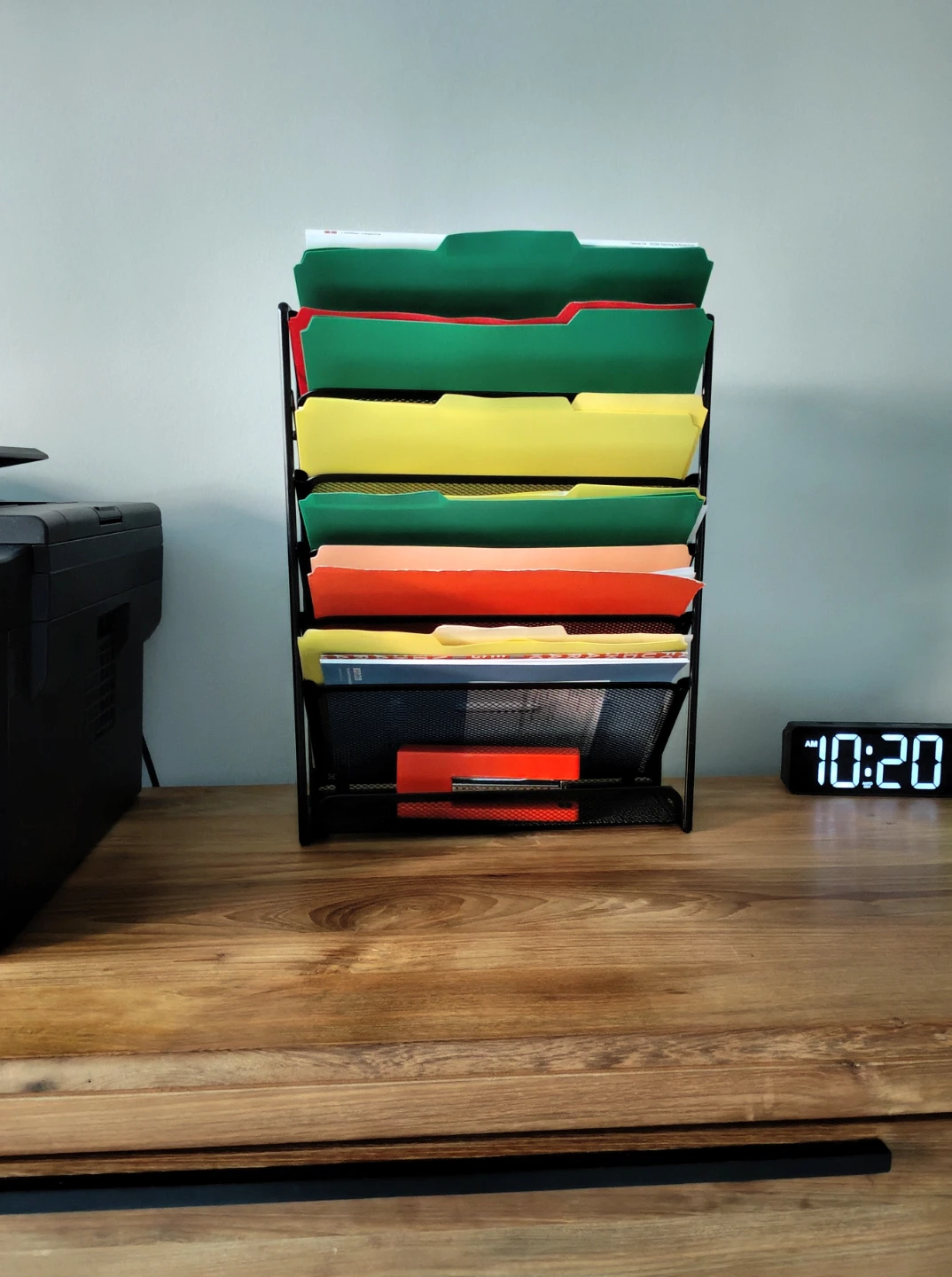 Black Mesh Desk Organizer/File Organizer - photo 2