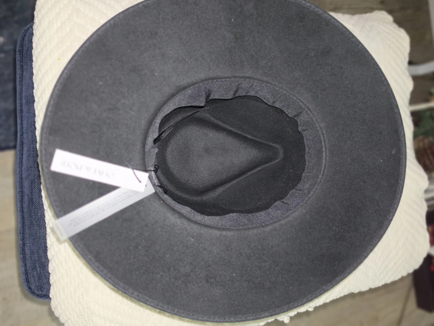Olive & Pique Black Felt Fedora Hat - photo 2