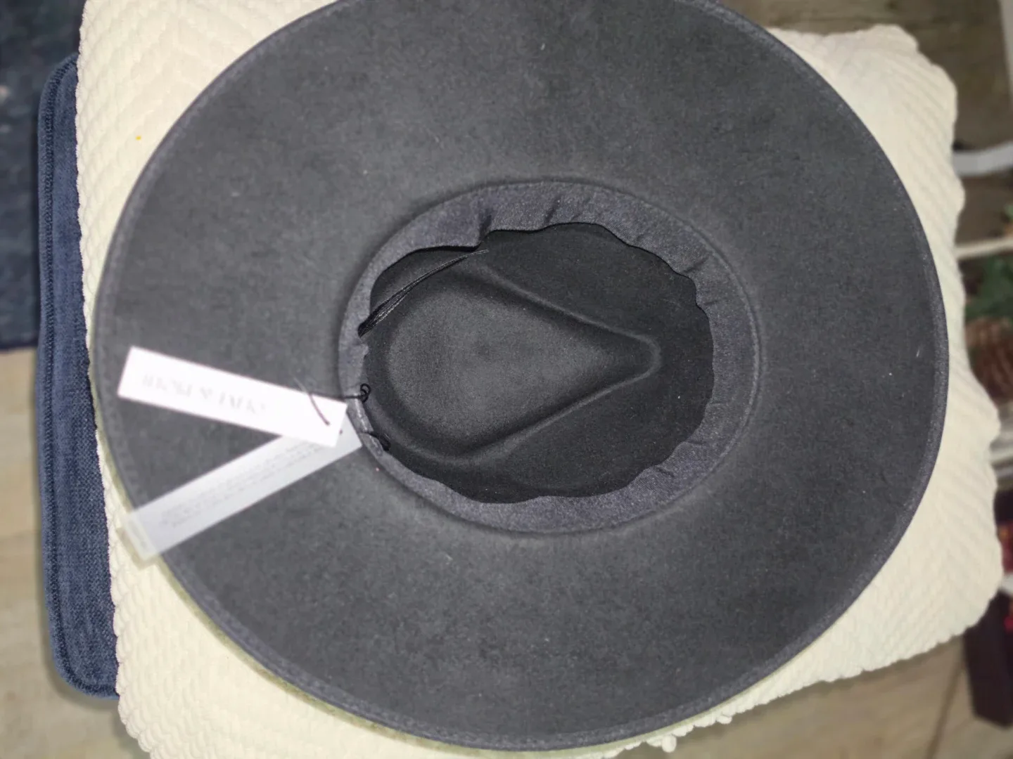 Olive & Pique Black Felt Fedora Hat - photo 2