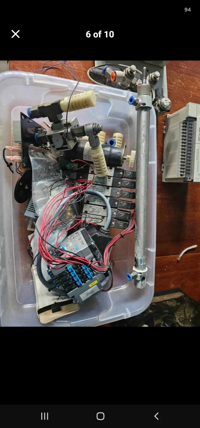 Festo Pneumatic Parts and Mitsubishi PLC Bundle