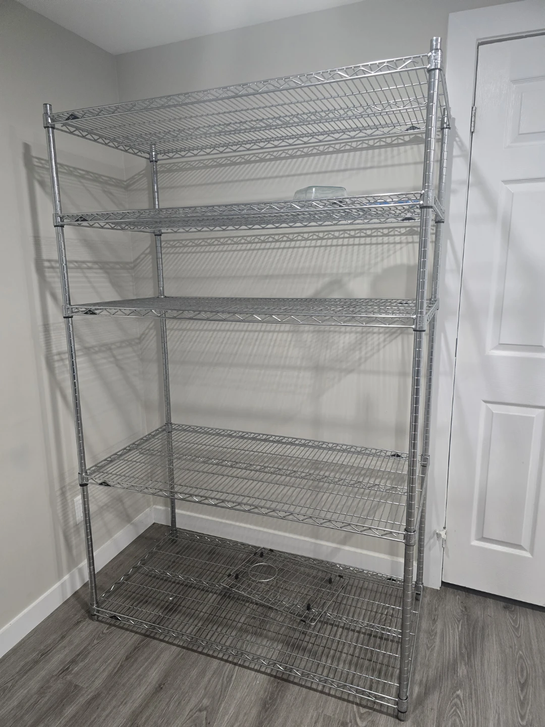 5-Tier Wire Shelving Unit - photo 2