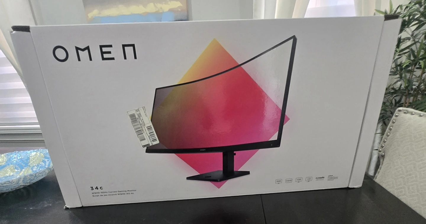 OMEN 34" Curved Gaming Monitor