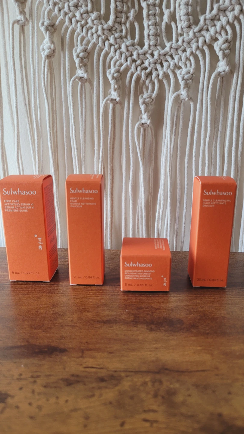 Brand new Sulwhasoo Luxury Skincare Trial Set – 4 Pieces - photo 2