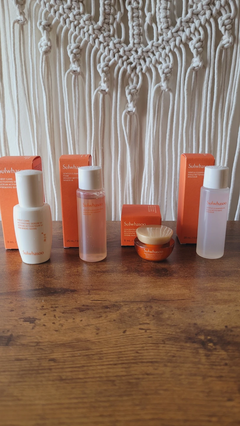 Brand new Sulwhasoo Luxury Skincare Trial Set – 4 Pieces