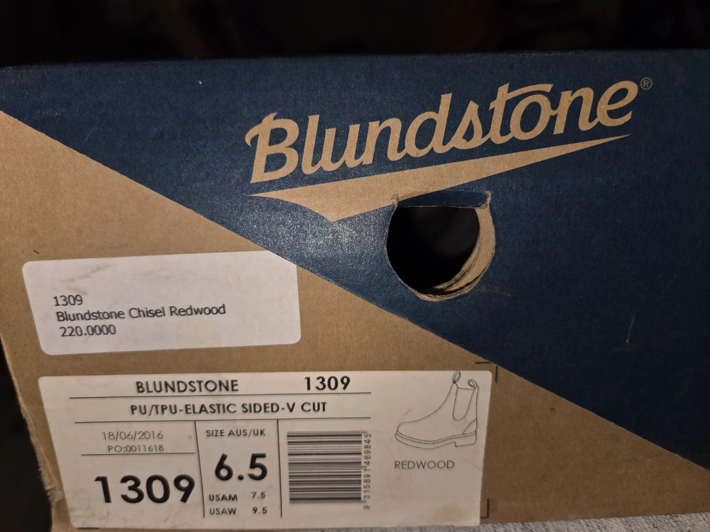 Blundstone 1309 Chisel Toe Redwood Boots - photo 2