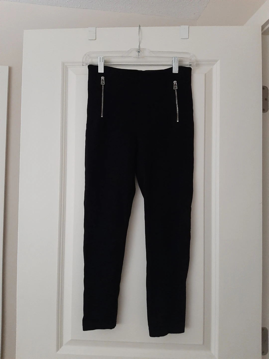 Black Pants with Zip Pockets