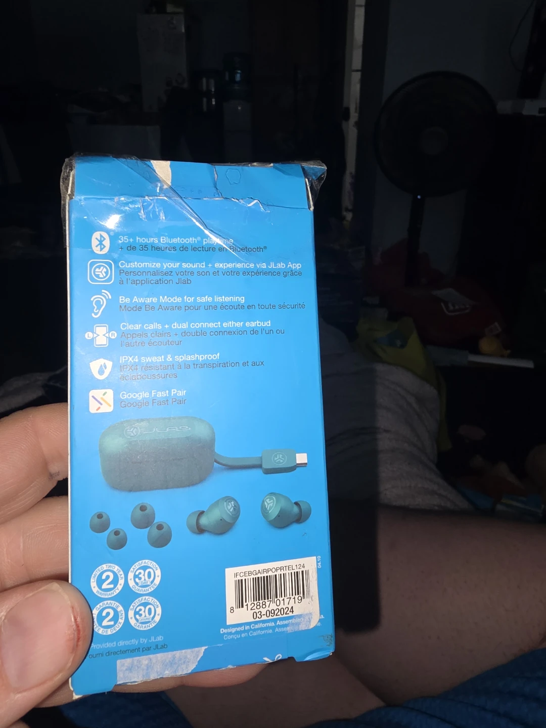 JLab Go Pop ANC True Wireless Earbuds - photo 2