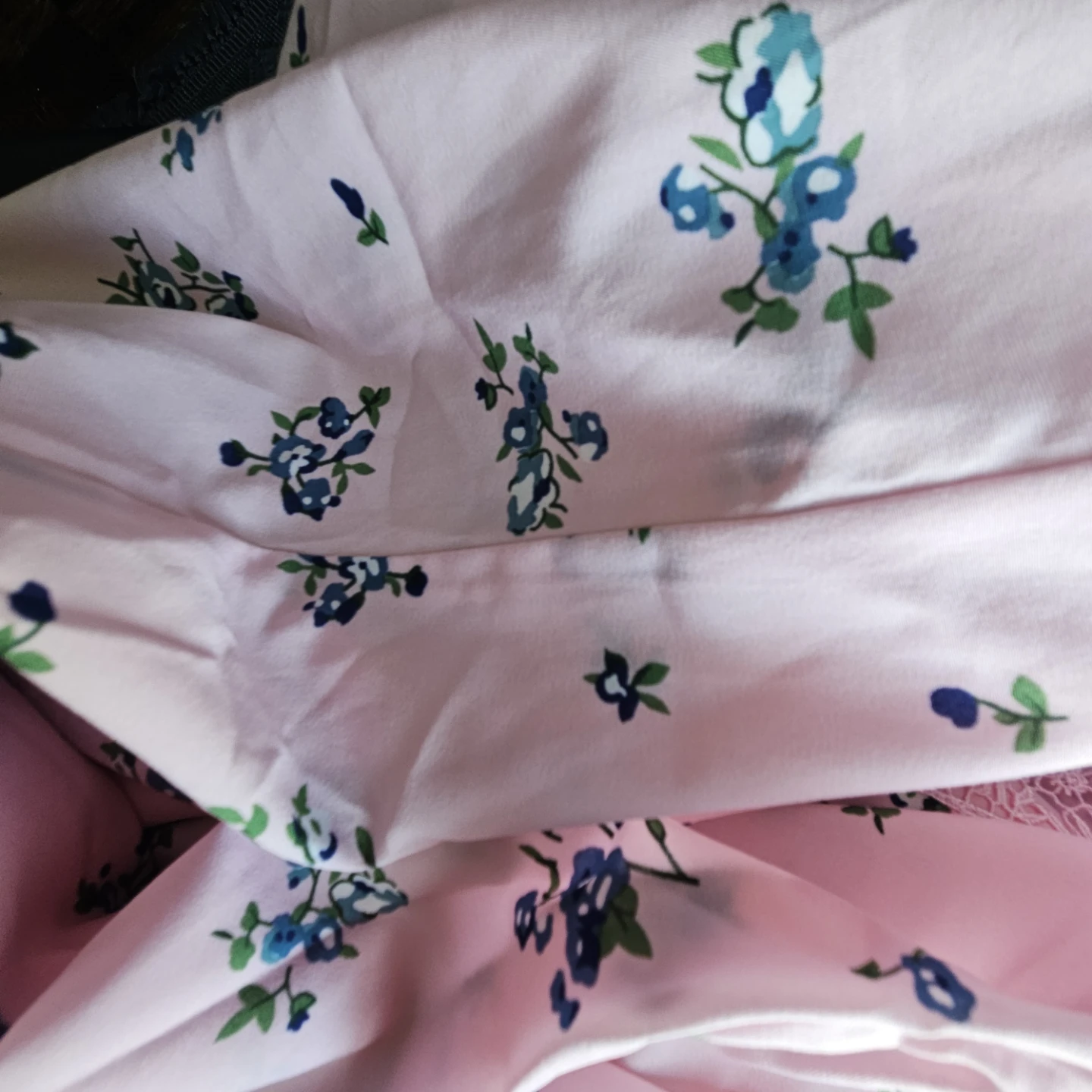 Pink Floral Kurti set - photo 2