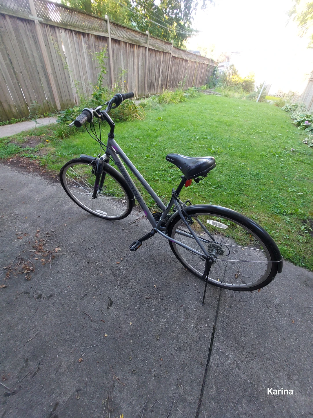 Grey Mountain Bike