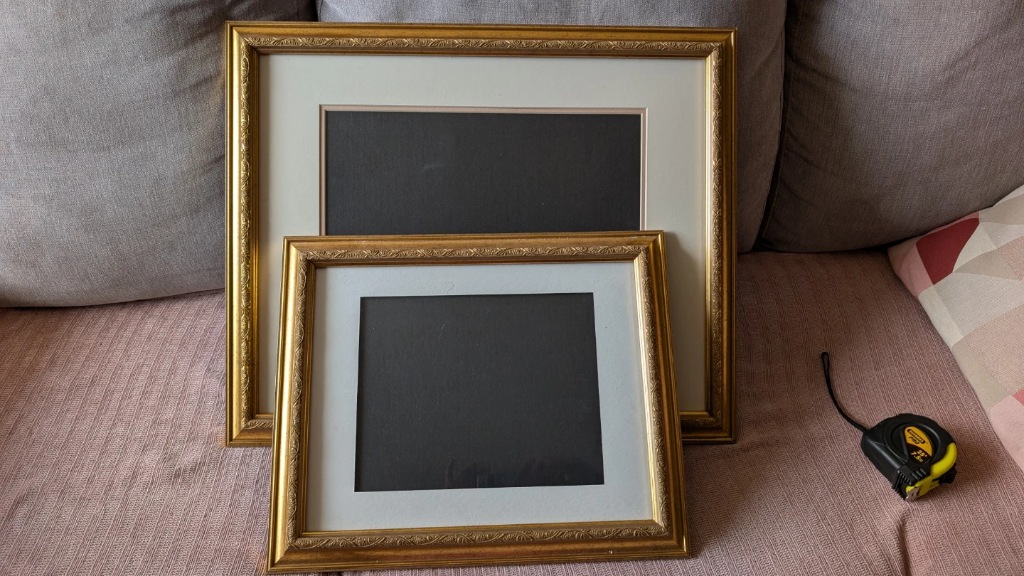 Gold Ornate Picture Frames Set of 2 - photo 3