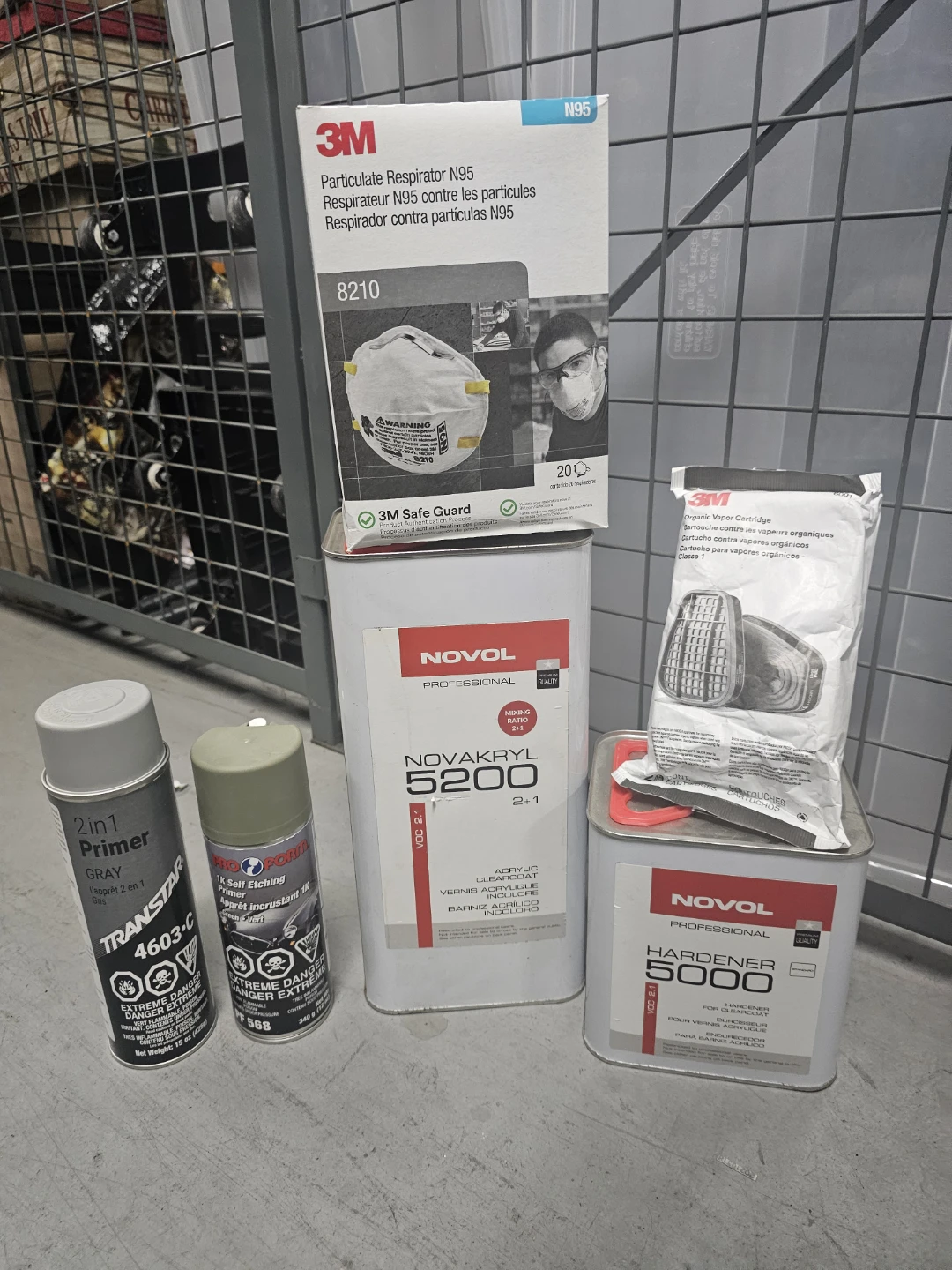 Automotive painting Supplies