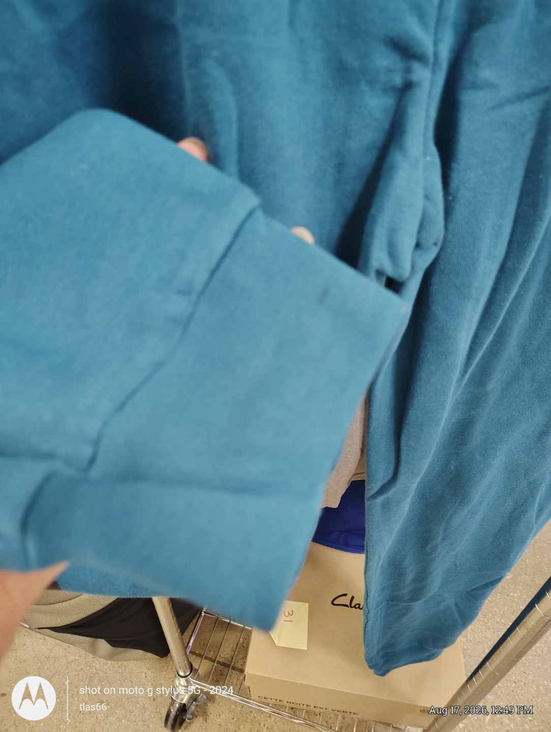 Walmart Jogger Pants - Blue - Size L - photo 4