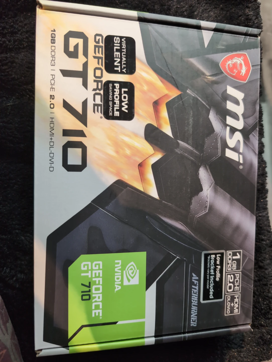 MSI GeForce GT 710 1GB DDR3 Graphics Card
