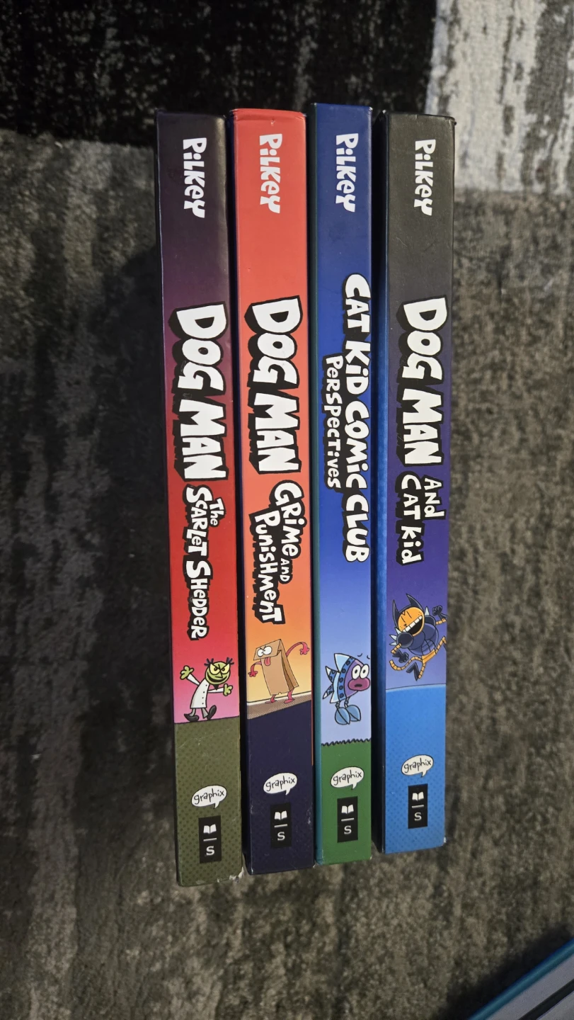 Dog Man and Cat Kid Book Lot - photo 2