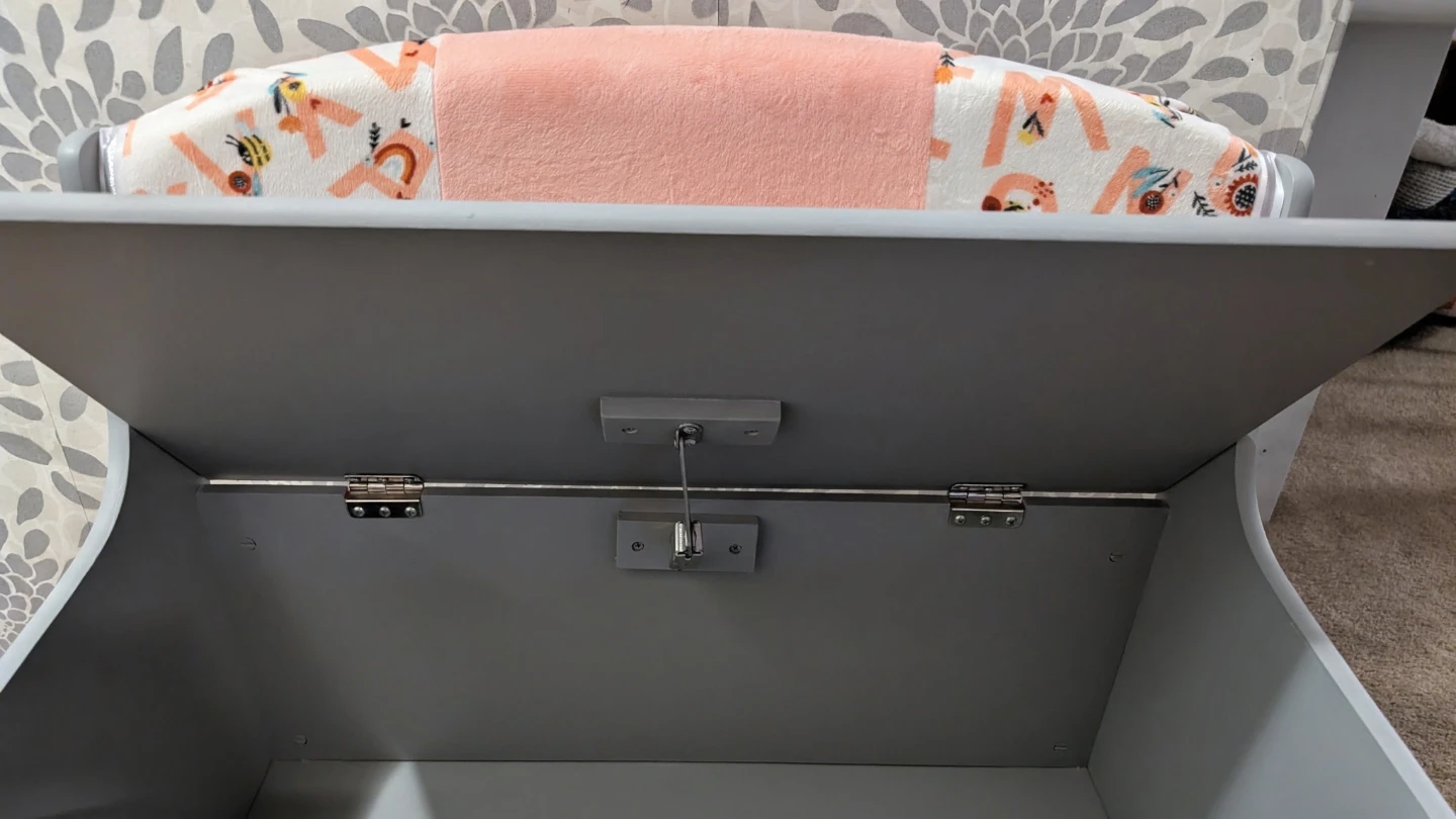 Grey Toy Box Bench - photo 3