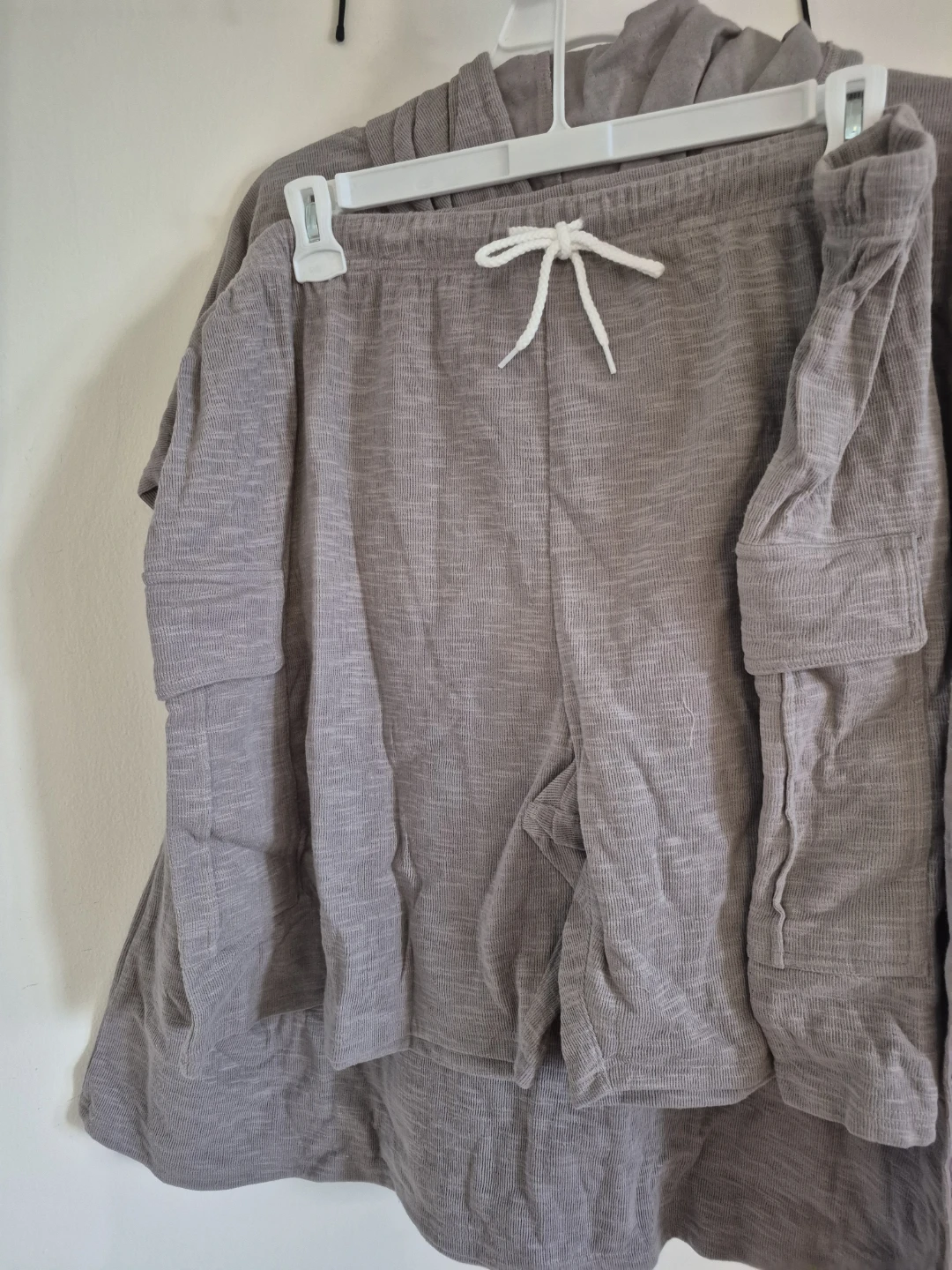 Canadiana Grey Hoodie and Shorts Set