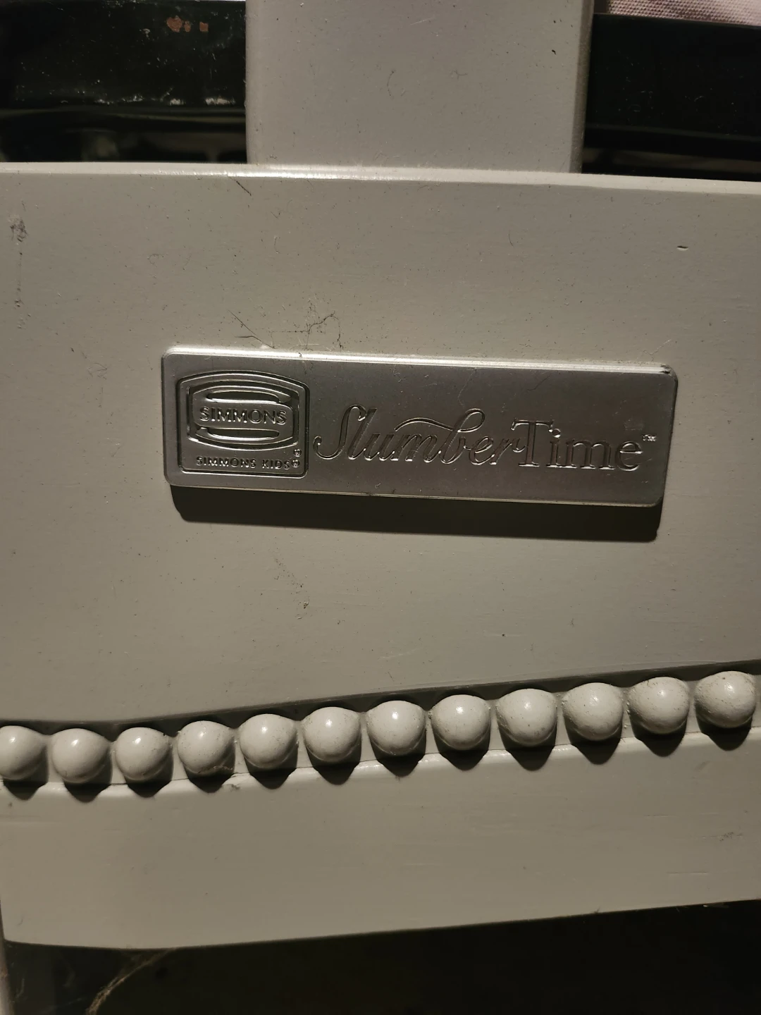 Simmons "SlumberTime" Convertible  Crib- Gray - photo 2