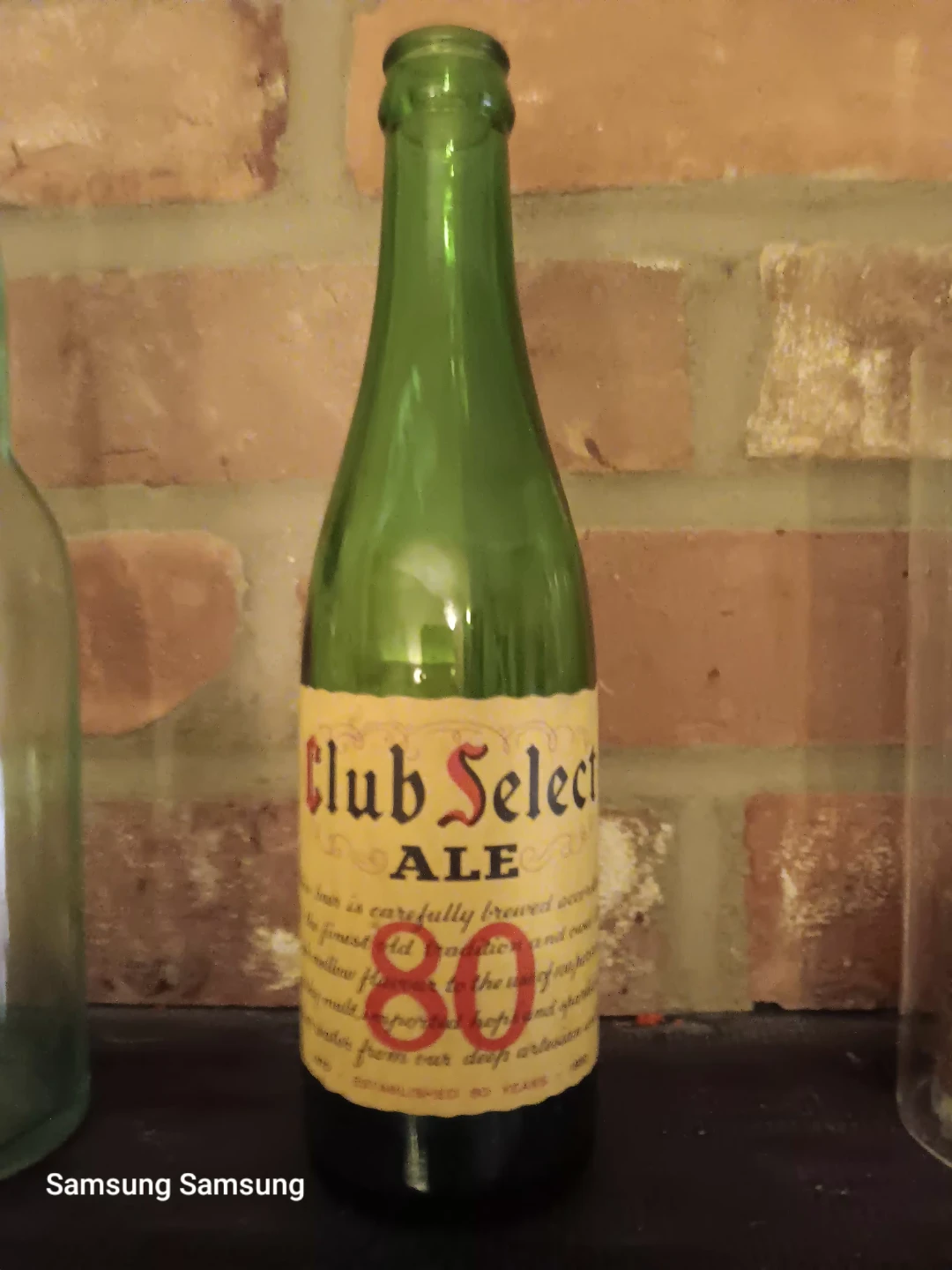 Club Select Ale Beer Bottle