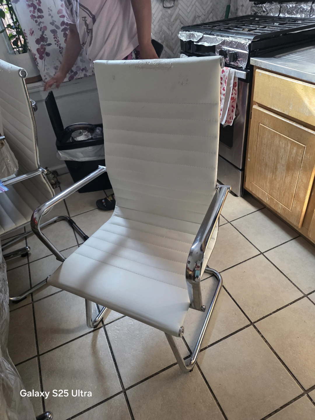 White Executive Office 5 Chair