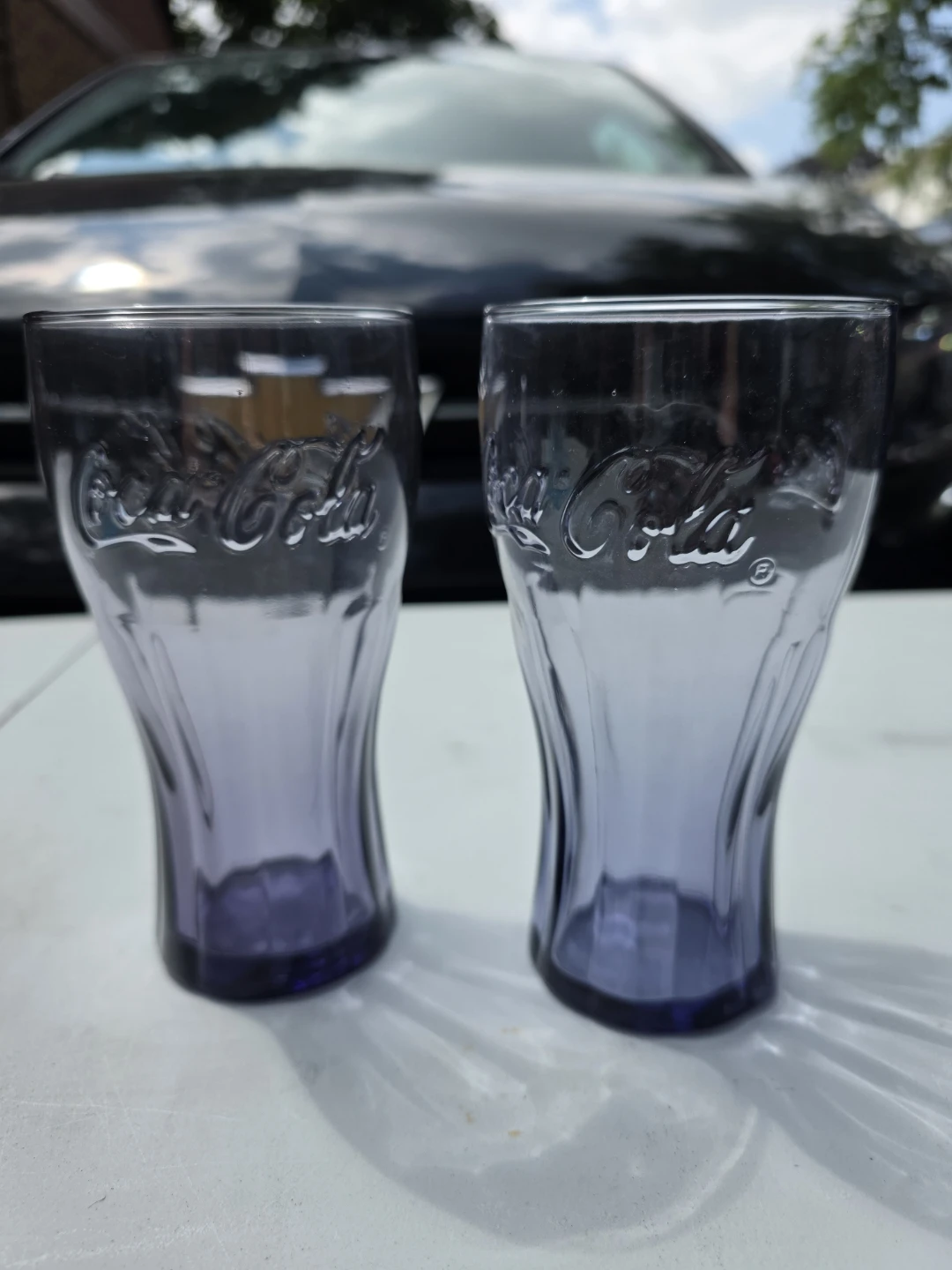 Coca-Cola Glasses (Set of 2) - Purple