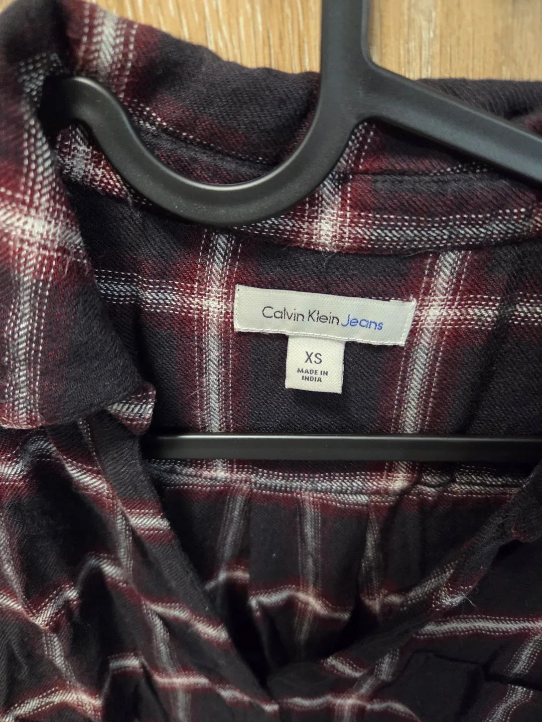Calvin Klein Jeans Plaid Flannel Shirt - photo 2