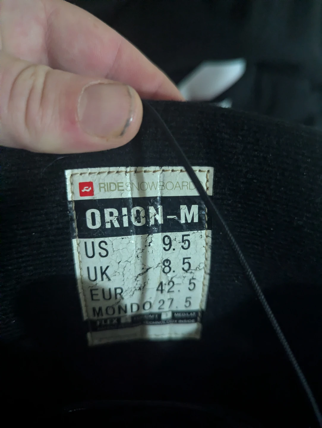 Ride Orion Snowboard Boots & Salomon Helmet