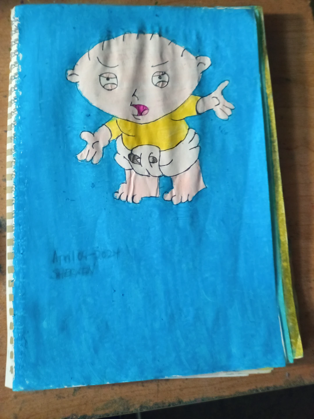 Steward Griffin Family GUY DRAWING by Custom Artist Sherwin - photo 4