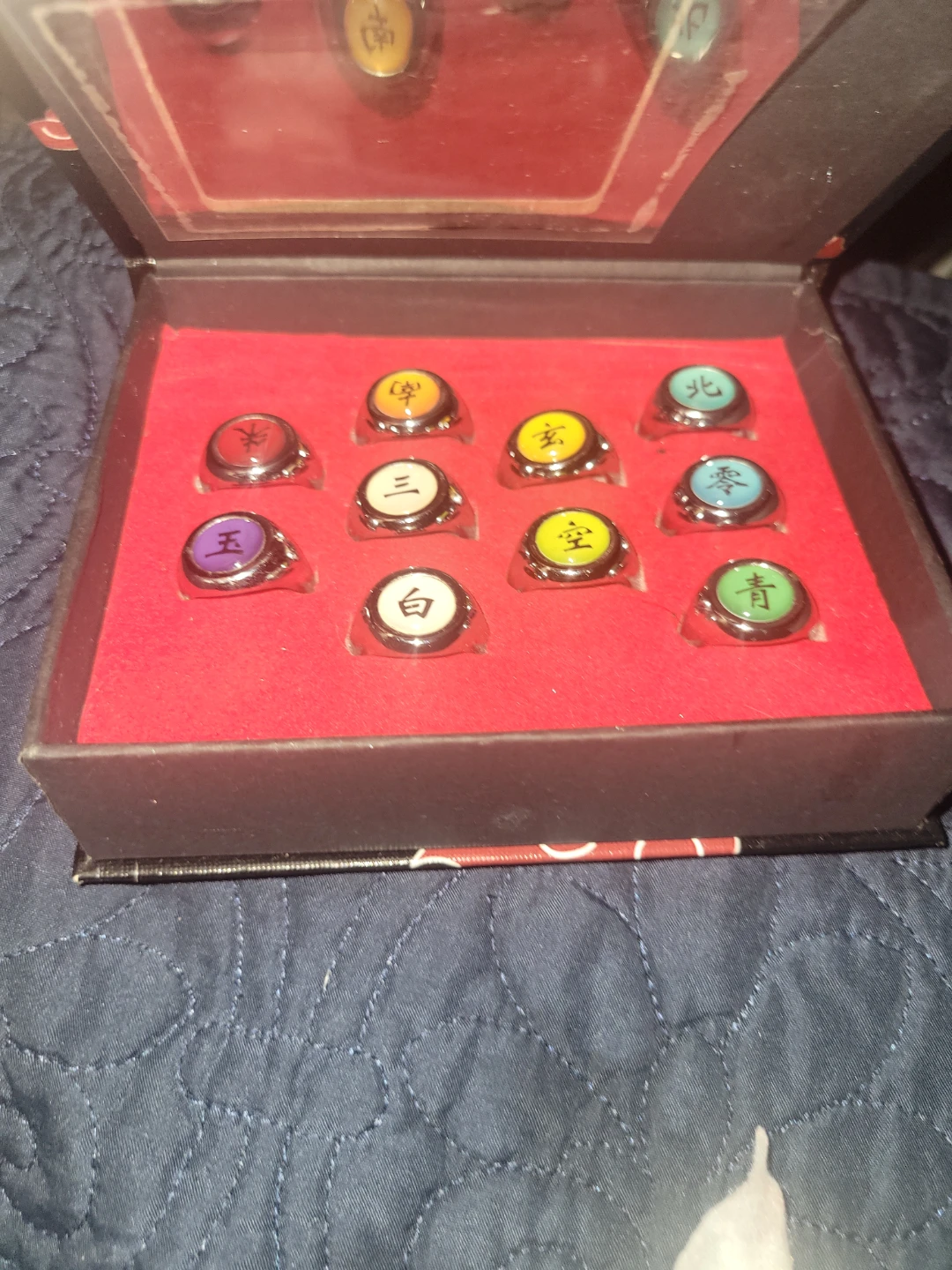 Naruto Akatsuki Rings Set - photo 2
