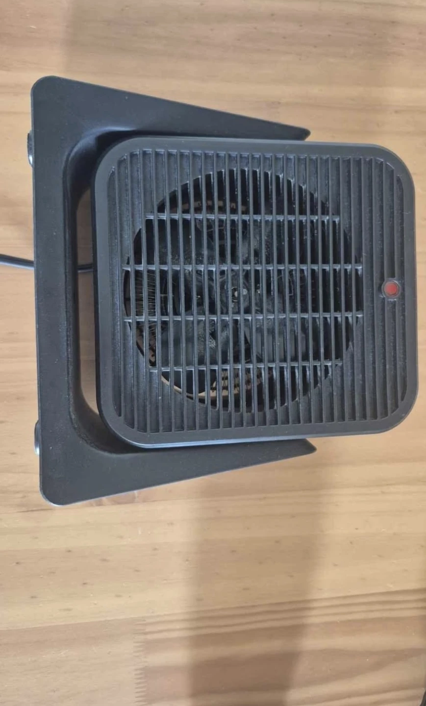 Black Portable Fan Heater