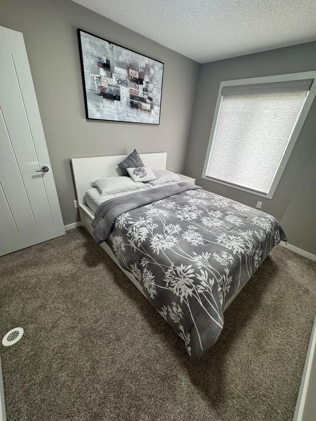 Ikea queen bed with 4 storage boxes - photo 2