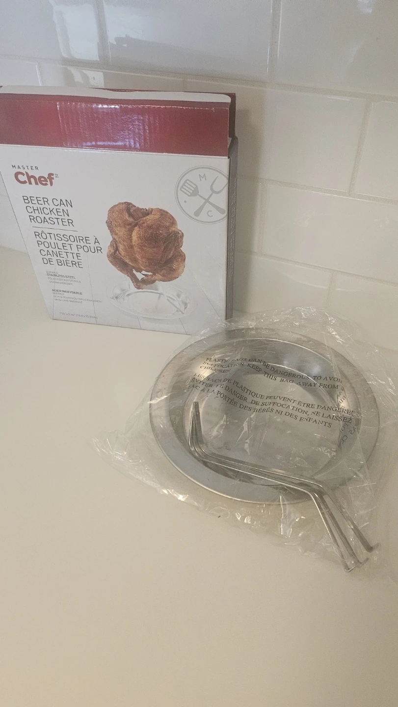 Master Chef Beer Can Chicken Roaster - photo 2