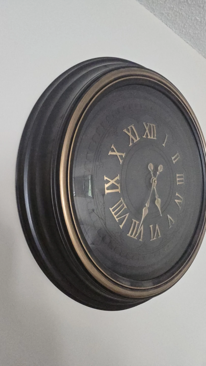 Large Wall Clock with Roman Numerals - photo 5