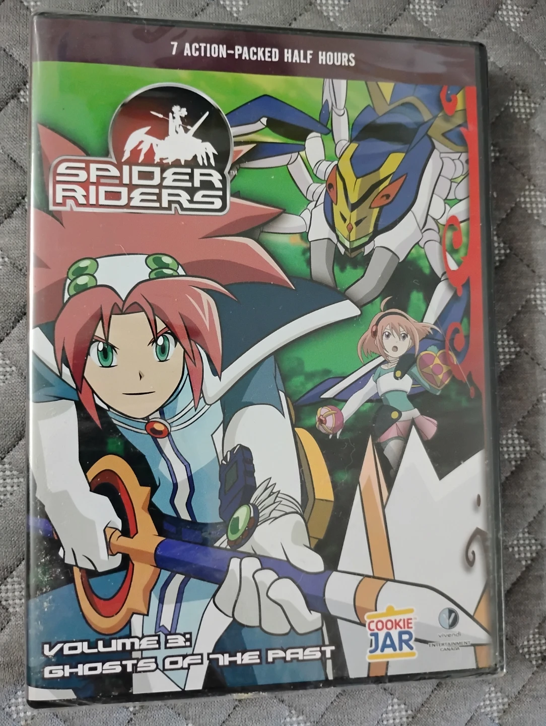 4 New Spider Riders DVD Vol 2,3,4,& 5 Japanese Anime