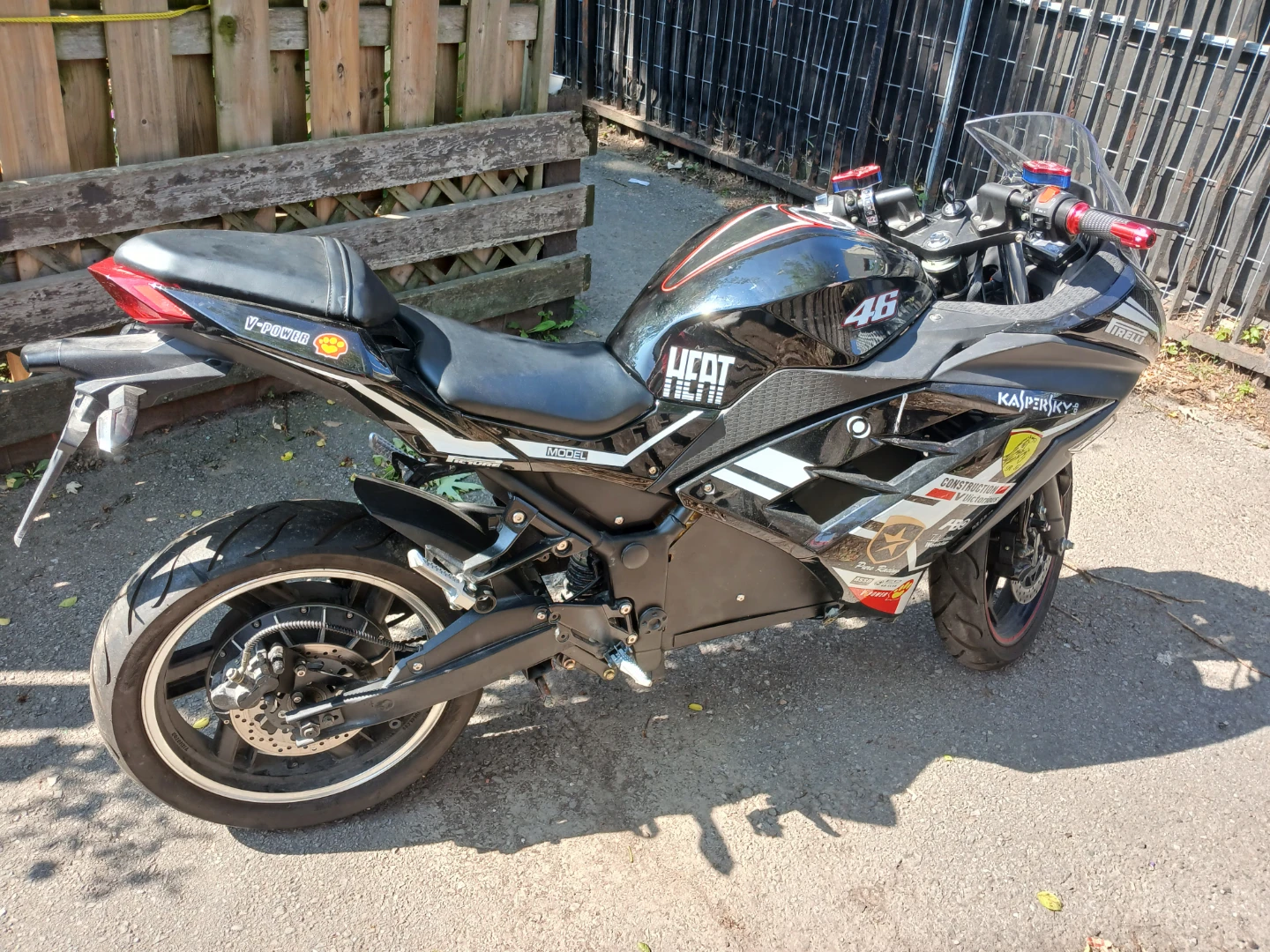 Electric motorcycle - photo 3