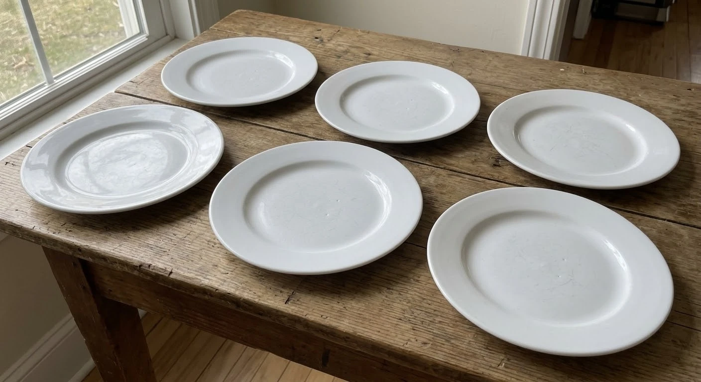 Amazon Basics White Dinner Plates - photo 2