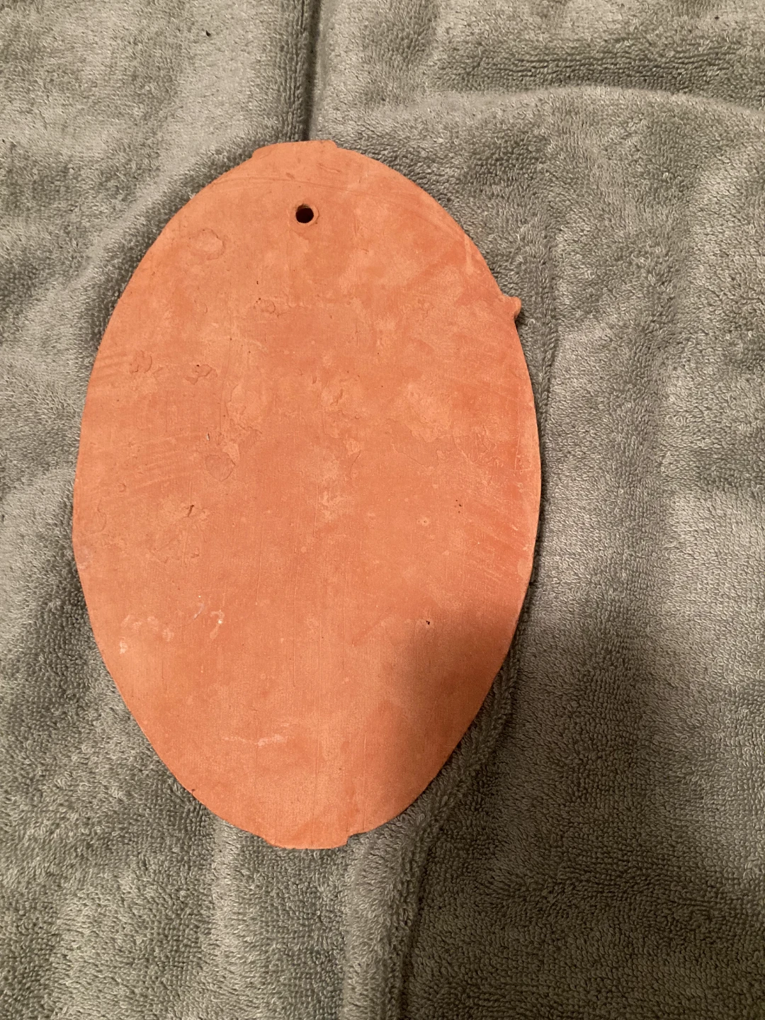 Terracotta Hummingbirds and fuchias Plaque - photo 3