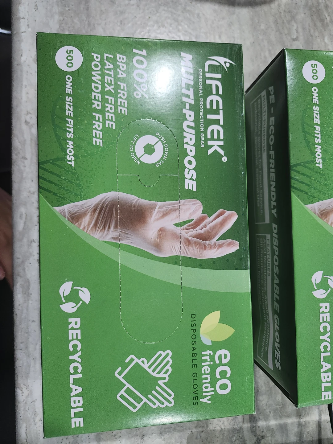 LIFETEK Disposable Gloves - 500 Count