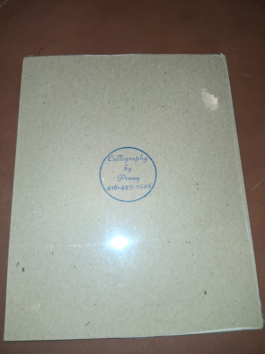 "Vintage Calligraphy by Penny Poem Print, To The One I Love! - photo 4