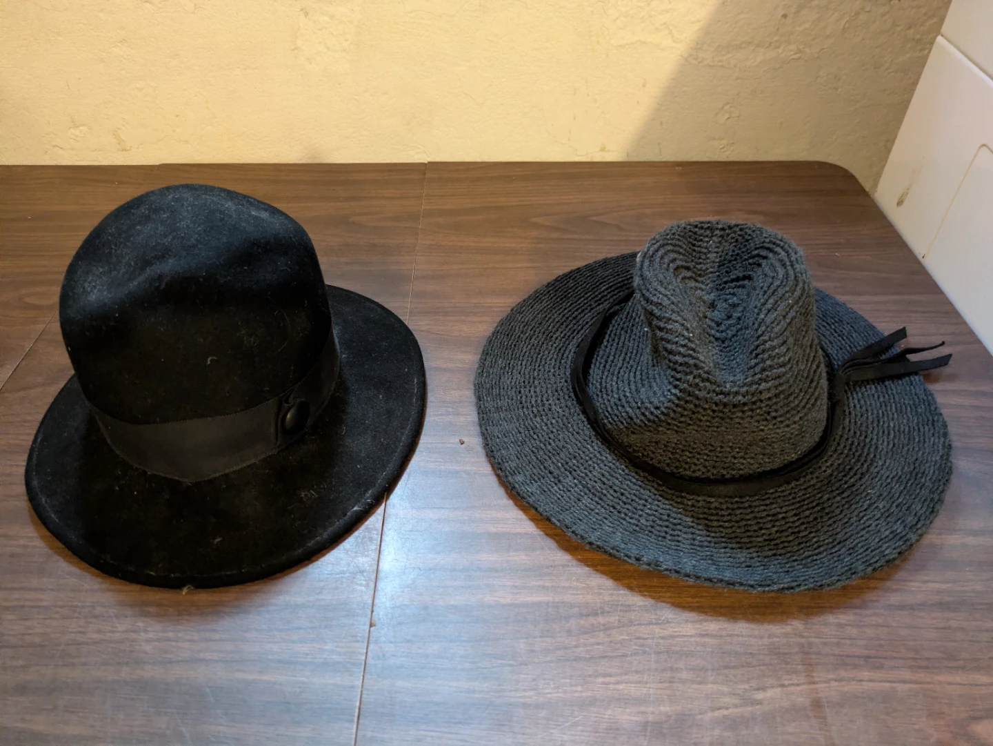 Two Black Hats: Andre and Mint by Goorin